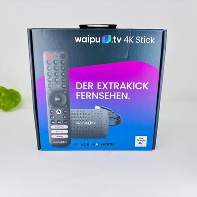 WAIPU.TV 4K Stick Android TV Google Assistant WiFi HDR HDMI Streaming Stick  
