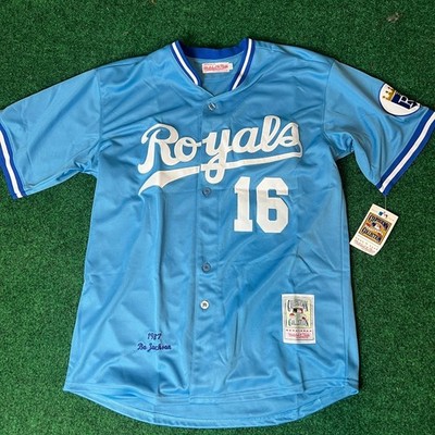 Bo Jackson Kansas City Royals 1987 Blue Mitchell and Ness NWT
