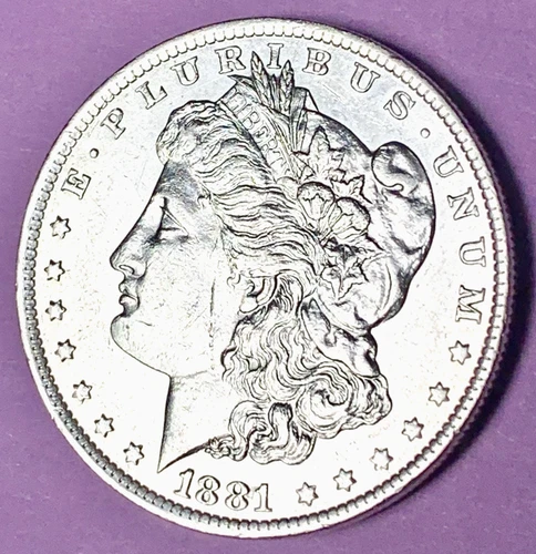 1881-O - MORGAN DOLLAR- ALMOST UNCIRCULATED - FAST SHIPPING - FAST COIN DELIVERY