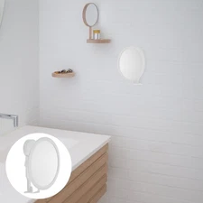 Sucker Bathroom Mirror Suction for Shower Fogless with Razor Holder Mirrors