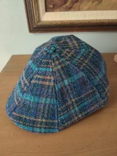 Easter Rose 8-Panel Cap - Purple/Blue - Boston Scally Co - Size M/L