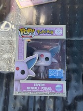 Funko Pop! Games: ESPEON (Soft Color) #884 Pokemon Game stop W/Protector