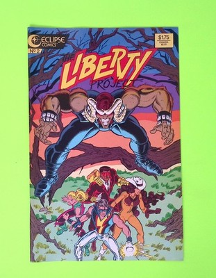 The Liberty Project #2 1987 Eclipse Comics High Grade Comic Book X43-169