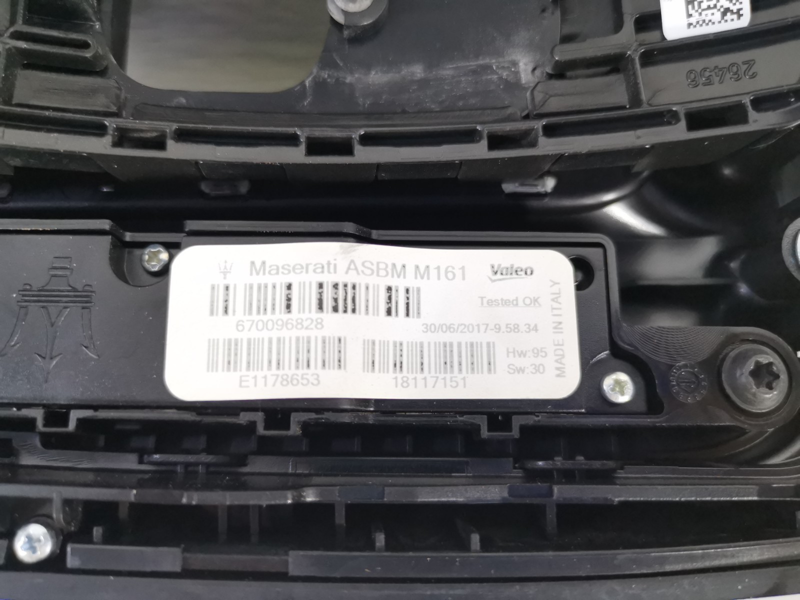 Maserati Levante 2018 AWD AUTO 3.0L V6 Center Console Gear Shift Trim 670096828