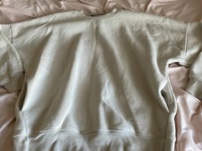 Women s Tuff Athletics Pullover Sweatshirt Size S Oversized With Pockets New