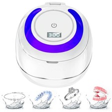 UV Ultraschallreiniger Digital 28W f&uuml;r Schmuck Prothesen Reinigung mit Timer