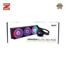 NZXT Kraken Elite RGB 360mm 2024 Radiator Liq...