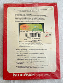 Mattel Intellivision Armor Battle (1979) No. 1121 Brand New Factory Sealed