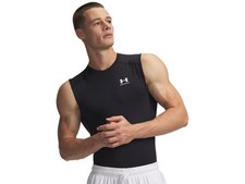 UNDER-ARMOUR SMANICATO TECNICO UOMO  1361522 0001  UA HG ARMOUR COMP SL BLACK