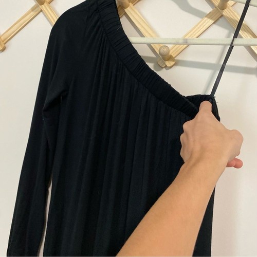 Free People Beach Black One Sleeve Jumpsuit XS - Picture 5 of 7