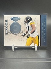 2011 Plates & Patches Platinum Cameron Heyward Rookie Card 10/10 RC STEELERS. rookie card picture