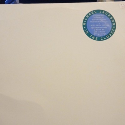 Michael Jackson In The Closet Promo Double LP Vinyl Epic Pop Dance