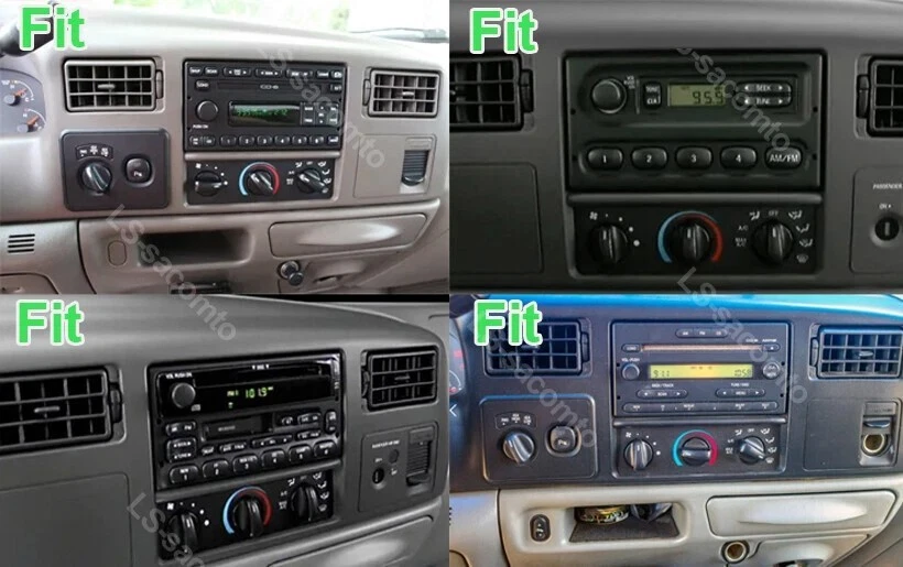 For 1999-2004 Ford F250 F-350 Super Duty CarPlay Android 14 Radio GPS SWC - Image 2 of 4