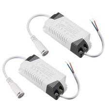 2Pcs 12-18W Constant Current 300mA LED Driver Connector Ceiling Lamp Transformer