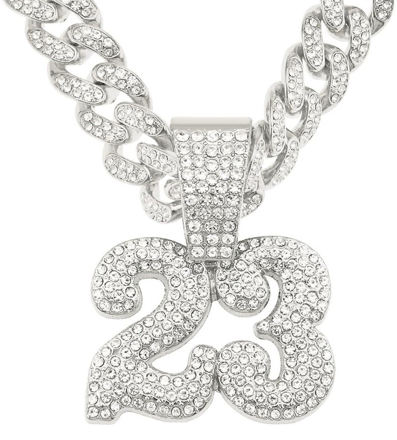 Iced Out “23” Pendant | LS1