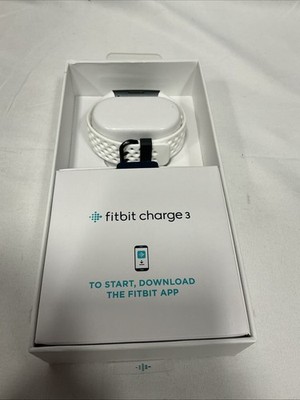 Fitbit Charge 3 Fitness Activity Tracker Watch (FB410GMWT) - Graphite/White