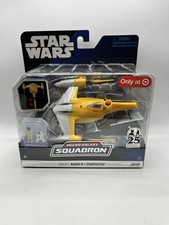 Star Wars Micro Galaxy Squadron Anakin Naboo N-1 Star fighter Target Exclusive