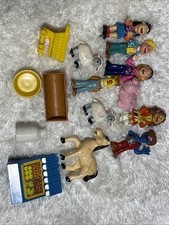 Sesame Street Characters Set of 10 1980-1990s Vintage