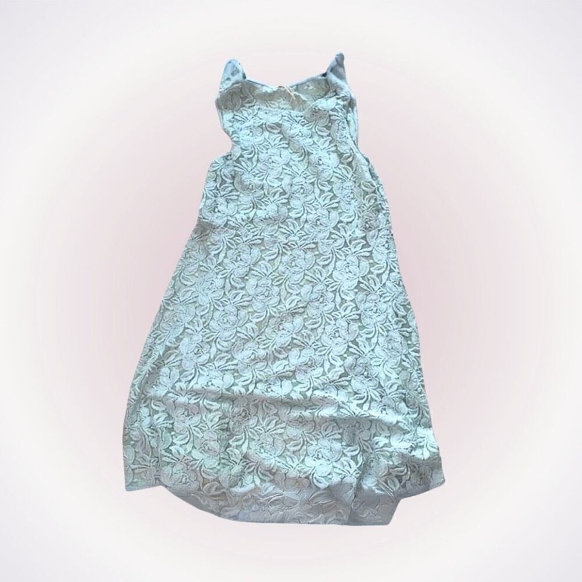 green emerald velvet dress Mint Green Lace Tulle Thin Strap Weave Bridesmaid Dress main image 0