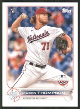 2022 Topps Opening Day #145 Mason Thompson RC Washington Nationals 45866