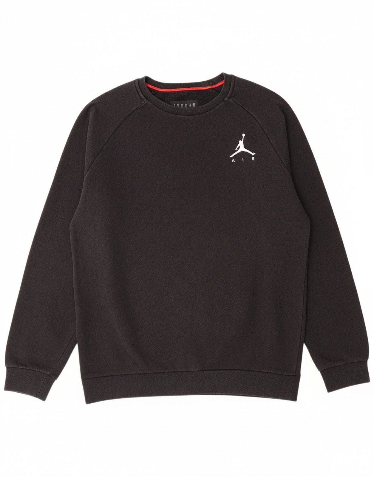 JORDAN Hombre Sudadera Jersey Pequeña Negro Algodón DN11
