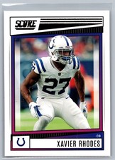 2022 Score #15 Xavier Rhodes