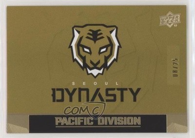 2017 Overwatch League Inaugural Set Legendary Orange 8/25 Seoul Dynasty #199 c7o