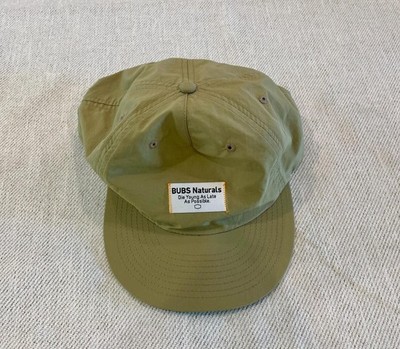 K@@l Camp Hat Khaki Bubs Naturals Adjustable ''Die young as late as Possible'' !!!