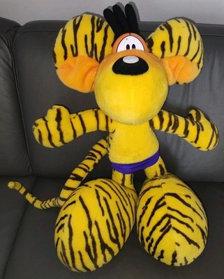 Vintage XXL Diddl Maus Safari Tiger 70cm