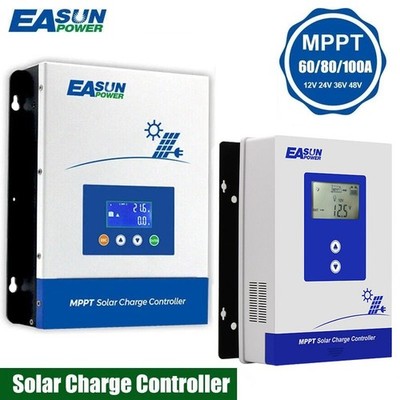 60A 80A 100A MPPT Solar Laderegler Für Solar Panel Controller 12V 24V 36V 48V