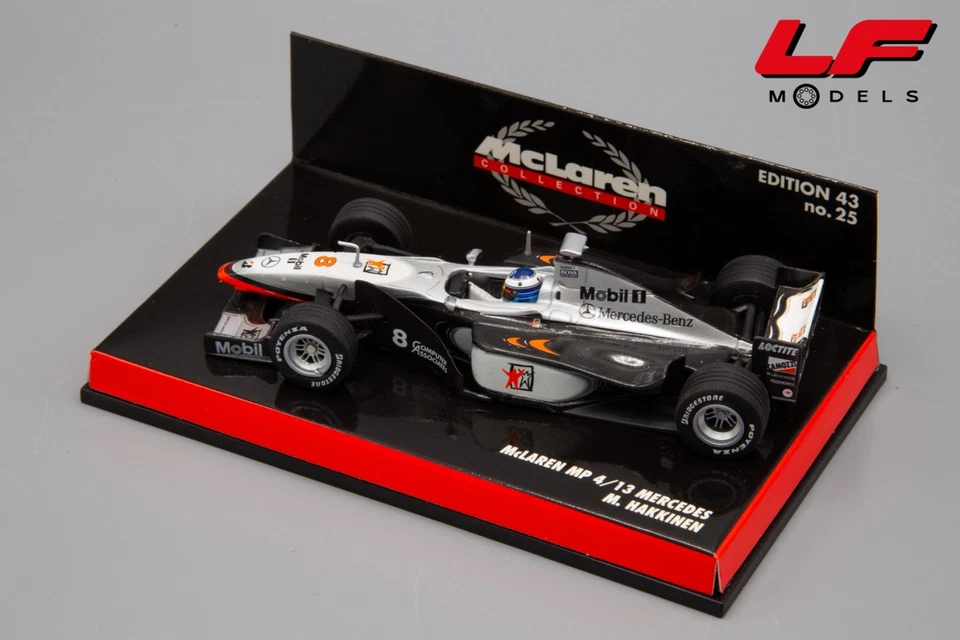 1:43 McLaren Mercedes MP4/13 M. Hakkinen - Minichamps - Immagine 2 di 3