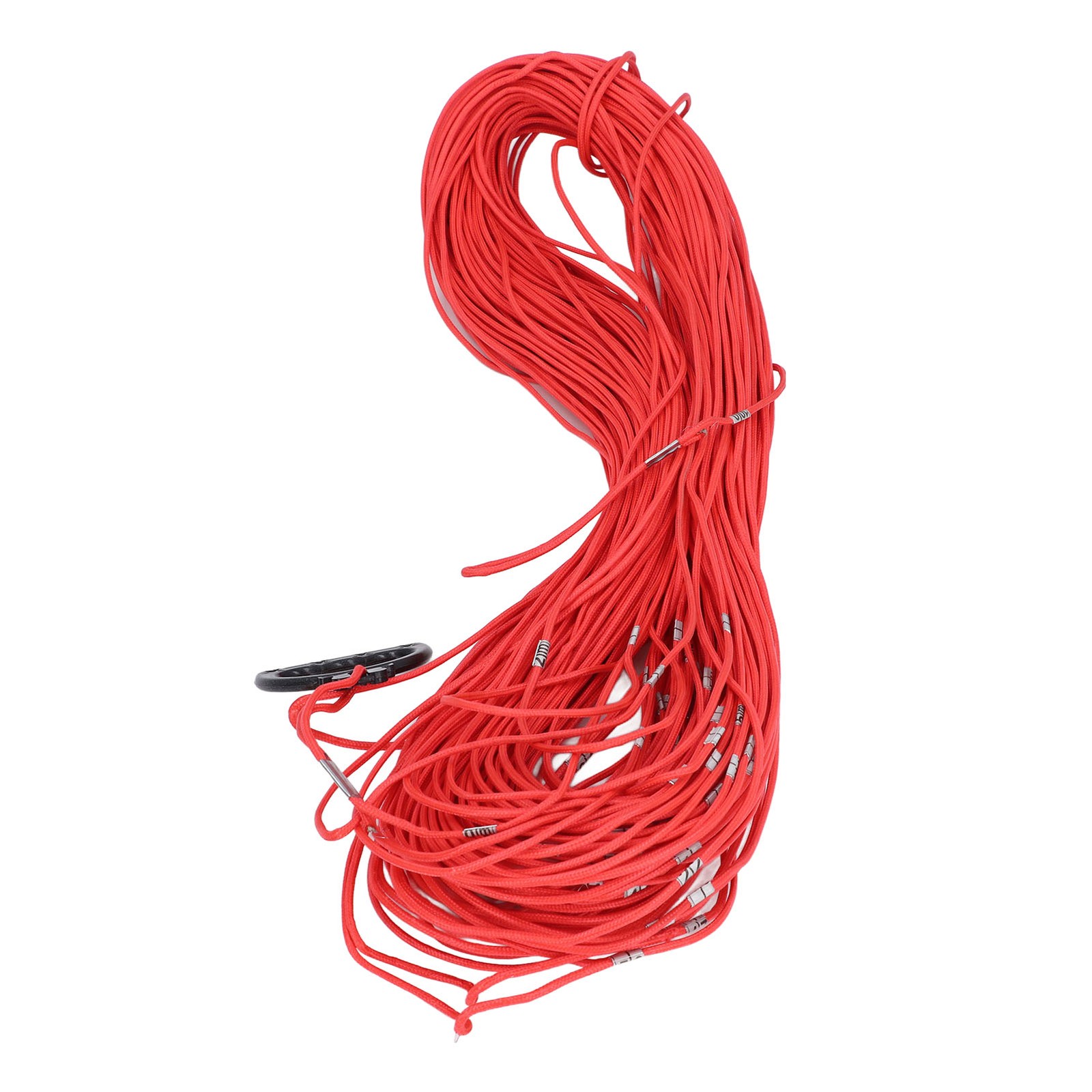 Deep Well Measuring Rope Nylon Cover 100m Length Industrial Measuring Rope☜