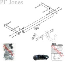 PCT Towbar for Audi A6 4 Door Saloon 2011-2014 - Detachable Swan Neck Tow Bar