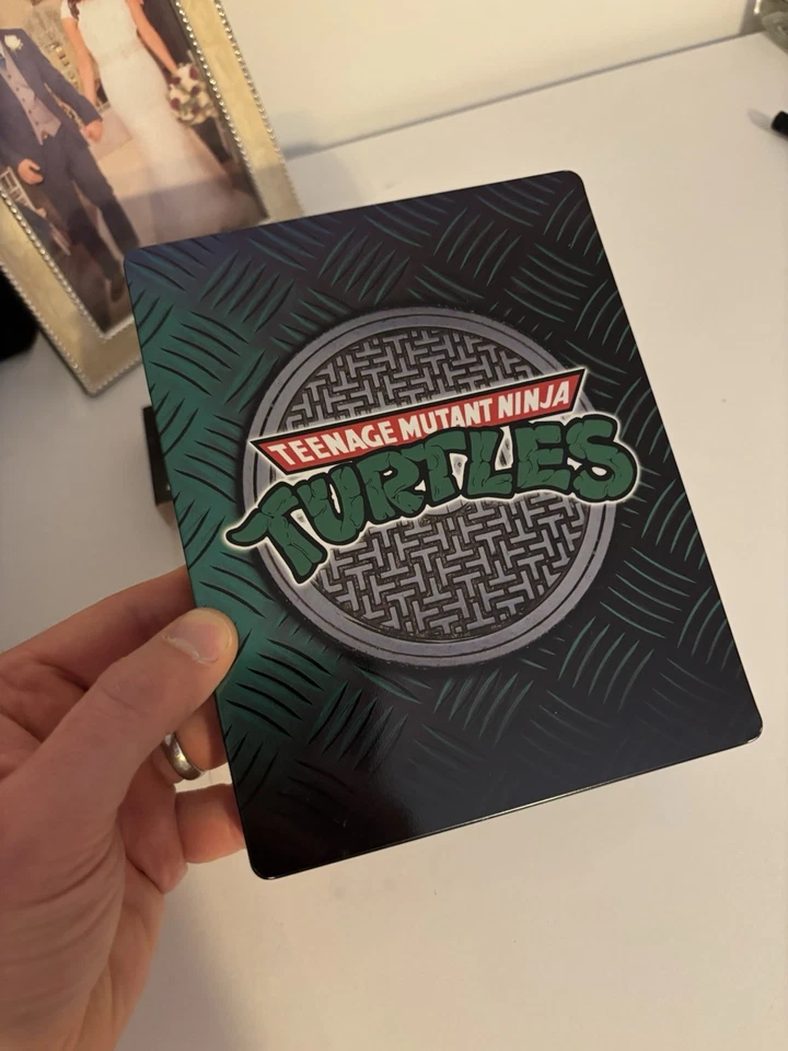 Teenage Mutant Ninja Turtles (1990) UK Reg B Blu Ray SteelBook VGC With J-Card - Image 3 of 4