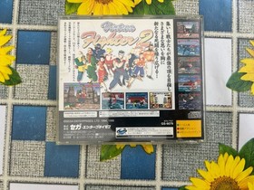OEM Sega Saturn Controller Gray HSS-0101 TESTED US Seller + Virtual Fighter 2