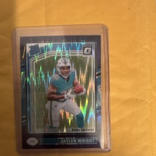 Panini Donruss Optic Jaylen Wright Rated Rookie Miami Dolphins #249 Optic