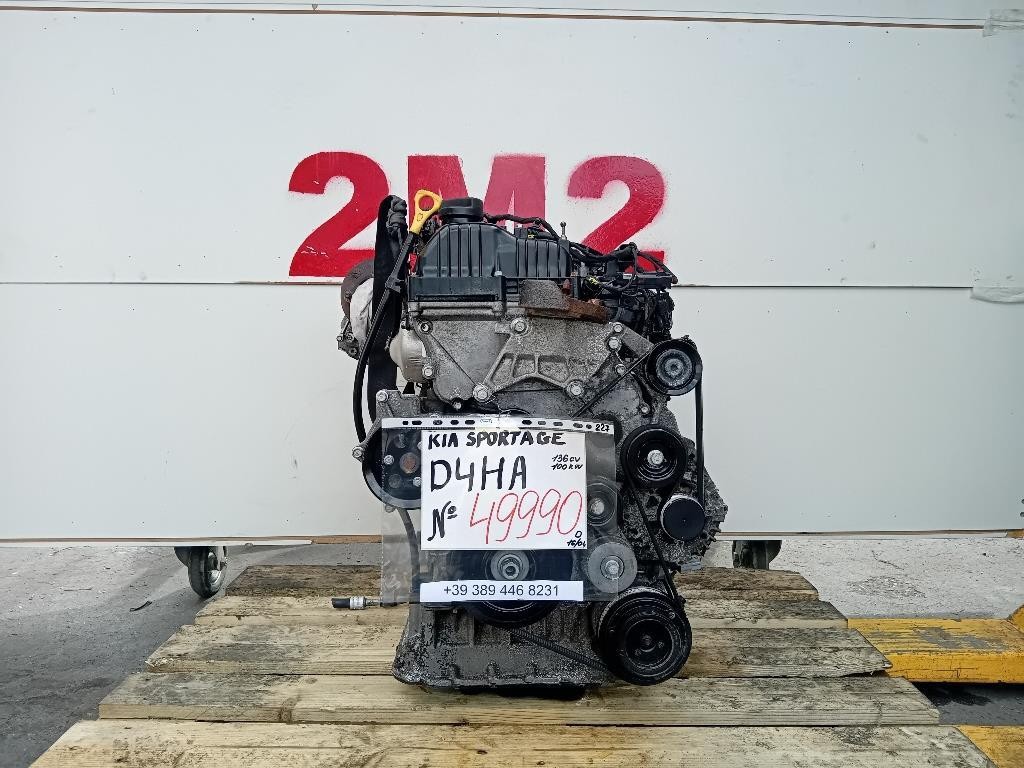 MOTORE COMPLETO PER KIA Sportage Serie D4HA 136 CV 100 KW D4HA diesel 1995 (04>
