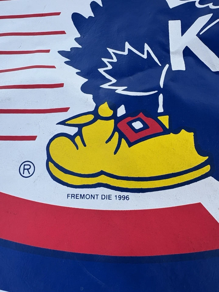 Vintage 1996 NCAA Kansas Jayhawks Tire Cover College Team Logo NICE! - Image 3 of 4