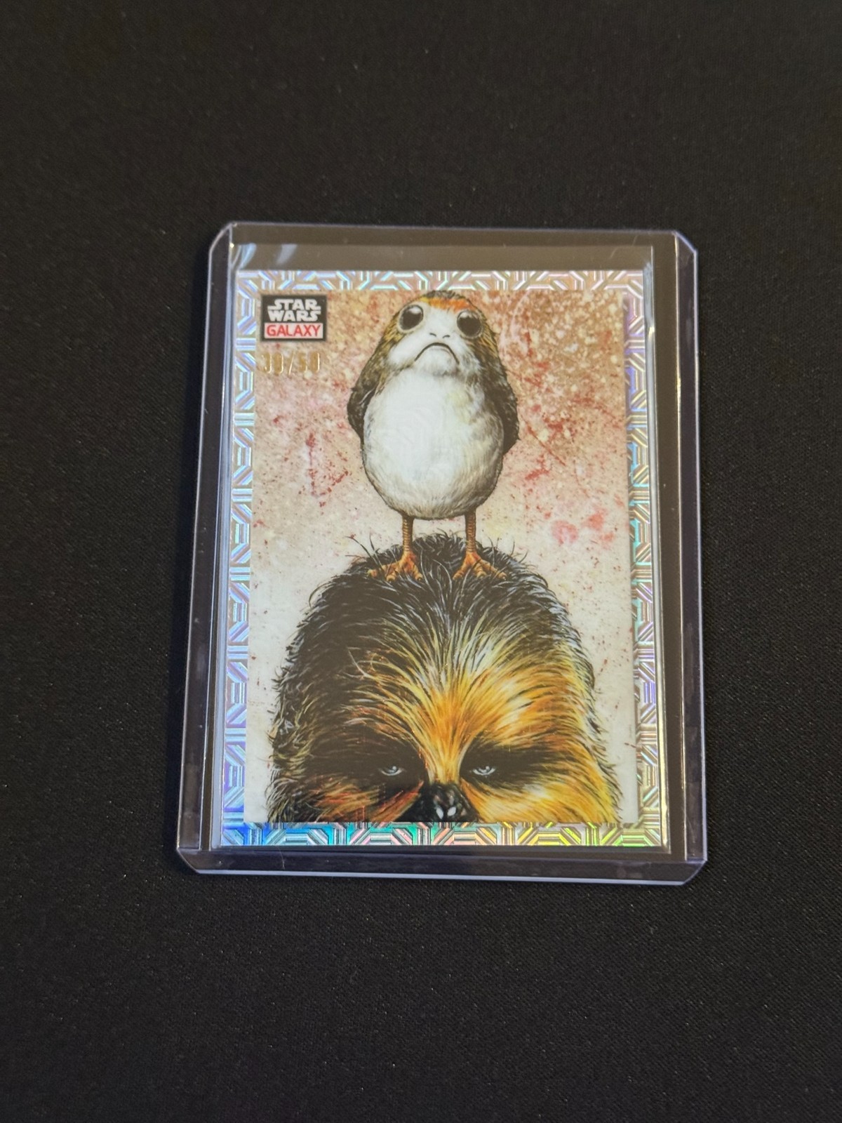 2023 Topps Chrome Star Wars Galaxy - Odd Couple #64 Atomic Refractor /150