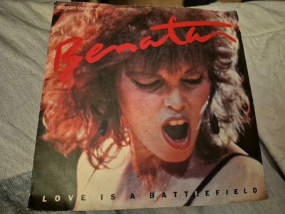Pat Benatar - Love is a battlefield - Full Mix Vinyl Single 7''