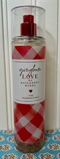 BATH  BODY WORKS GINGHAM LOVE FINE FRAGRANCE MIST 8oz SIZE SEE PICS
