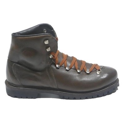 MONTAGNA Herren Leder Schnürstiefel schwarz UK 10,5 bequem robust stilvoll
