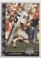1993 Upper Deck NFL Experience Fred Biletnikoff #5 HOF k1j