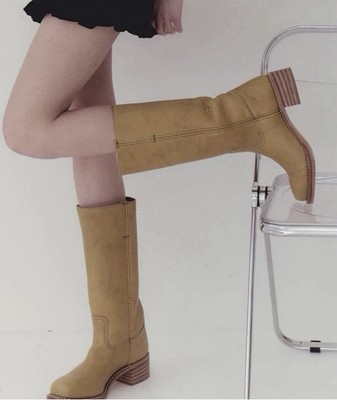NWT Frye Camryn Tall Boots In Banana Size 10  Women's New