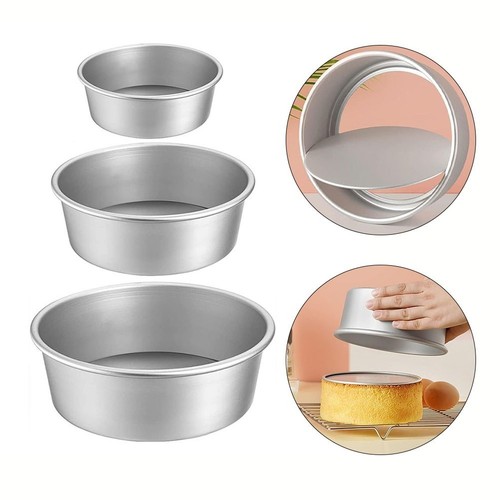 7 pouces casserole à gâteau ronde antiadhésive en alliage d'aluminium ustensi