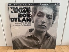 MFSL Bob Dylan - Times They Are A-Changin' Vinyl LP 45rpm Mobile Fidelity NEW