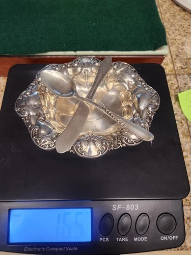 Sterling Silver, Whiting, Blackstarr +Frost and Reed and Barton Scrap Or Collect