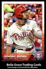 2015 Topps Domonic Brown #118 Philadelphia Phillies MLB Baseball