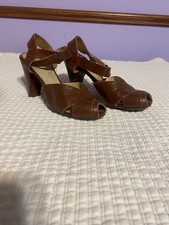 Vtg 1930's/1940's Brown Tweedies Alluring Footwear Heels