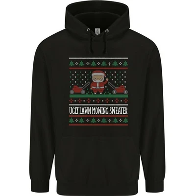 Sweat À Capuche Drôle De Jardinier De Noël Pour Hommes En 80% Coton - Photo 1/2